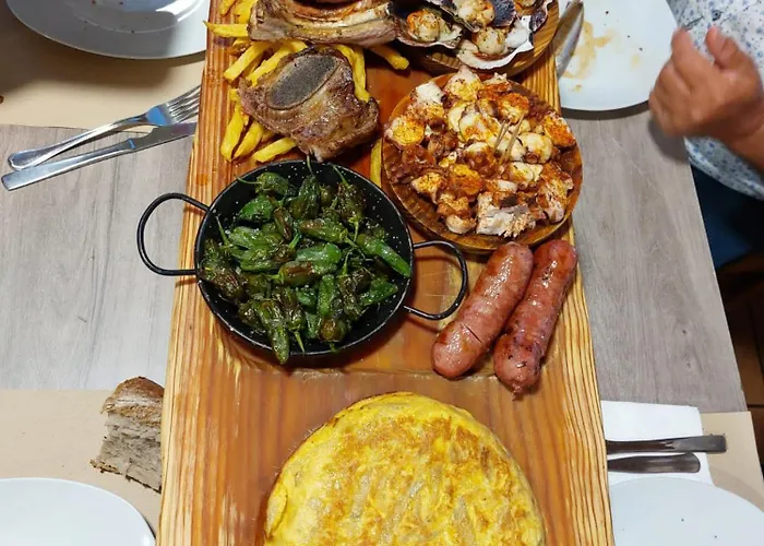 아파트 Atico A Tella Moaña