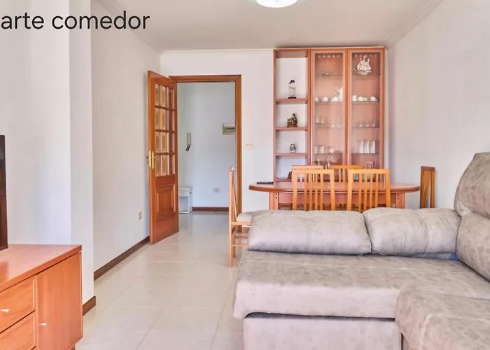 아파트 Atico A Tella Moaña