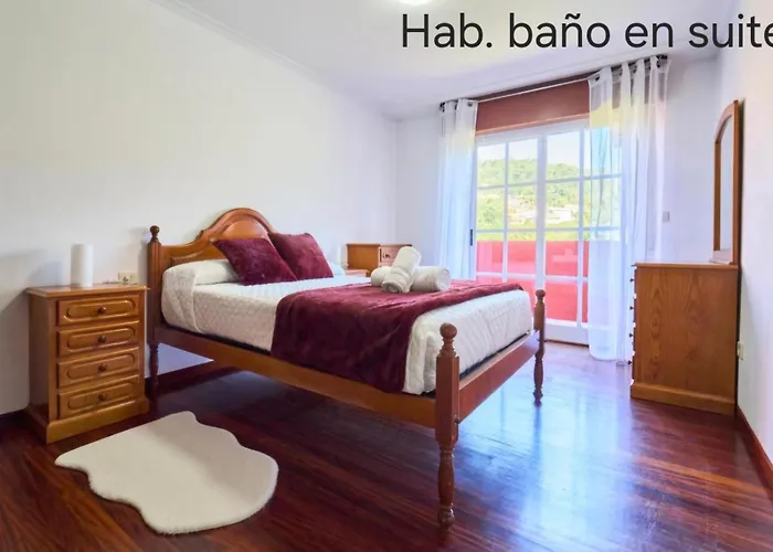 아파트 Atico A Tella Moaña